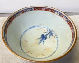 A miscellaneous group of Chinese 'Imari' bowls, Qing Dynasty, 18th/19th century
