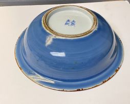 An Oriental blue and white bowl, 19th century