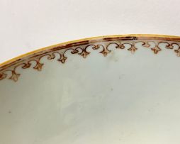 A Chinese mandarin bowl, Qing Dynasty, late 18th/early 19th century