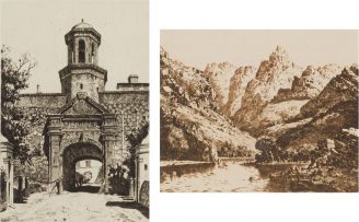 Tinus de Jongh; The Castle, Cape Town; Meirings Poort, Oudtshoorn, two