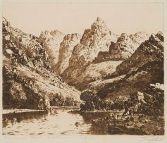 Tinus de Jongh; The Castle, Cape Town; Meirings Poort, Oudtshoorn, two