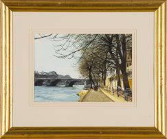 Denby Meyer; Along the Seine