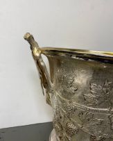 An Italian silver-plated gilt ice bucket, Franco Lagini, 1977