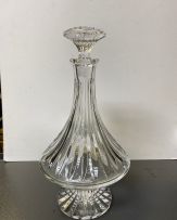 Four Baccarat 'Camus' cognac decanters, modern