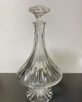 Four Baccarat 'Camus' cognac decanters, modern