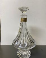 Four Baccarat 'Camus' cognac decanters, modern