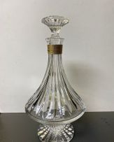 Four Baccarat 'Camus' cognac decanters, modern