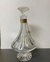 Four Baccarat 'Camus' cognac decanters, modern