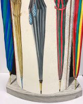 Piero Fornasetti (1913-1988) A 'Trompe l'oeil Ombrelli' umbrella stand, originally designed 1950s, later edition