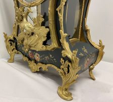 A Louis XVI style gilt-metal-mounted bracket clock, late 19th/early 20th century