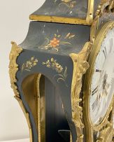 A Louis XVI style gilt-metal-mounted bracket clock, late 19th/early 20th century