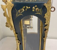 A Louis XVI style gilt-metal-mounted bracket clock, late 19th/early 20th century