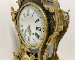 A Louis XVI style gilt-metal-mounted bracket clock, late 19th/early 20th century