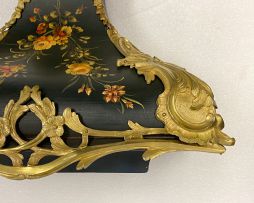 A Louis XVI style gilt-metal-mounted bracket clock, late 19th/early 20th century