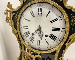 A Louis XVI style gilt-metal-mounted bracket clock, late 19th/early 20th century