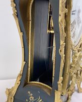 A Louis XVI style gilt-metal-mounted bracket clock, late 19th/early 20th century