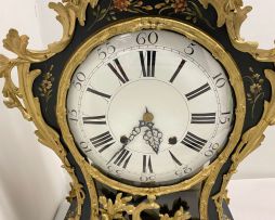 A Louis XVI style gilt-metal-mounted bracket clock, late 19th/early 20th century