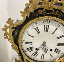 A Louis XVI style gilt-metal-mounted bracket clock, late 19th/early 20th century