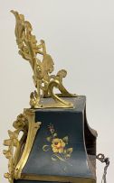 A Louis XVI style gilt-metal-mounted bracket clock, late 19th/early 20th century