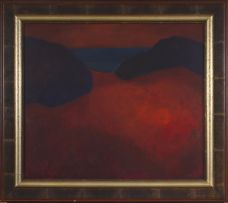 Josef Osser; Red Landscape