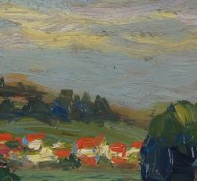 Ernst Samuel Geiger; Landscape