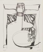 Cecily Sash; Still Lifes with Vessels, six
