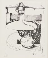 Cecily Sash; Still Lifes with Vessels, six