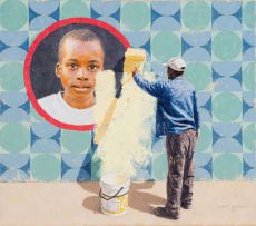 Sipho Ndlovu; Paint Me with a Same Brush