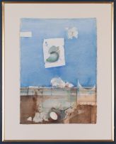 Louis van Heerden; Abstract Composition with an Egg