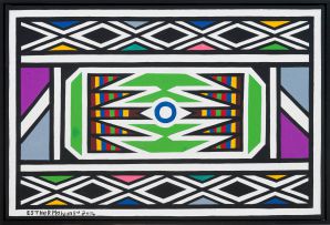Esther Mahlangu; Ndebele Design