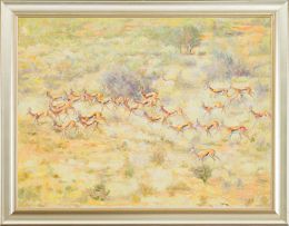 Zakkie Eloff; Herd of Springbok