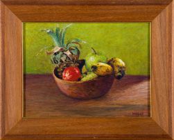 Walter Meyer; Bowl of Fruit