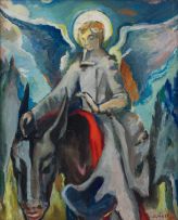 Maud Sumner; Angel Riding a Donkey