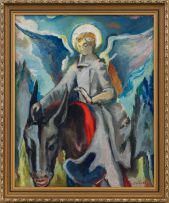 Maud Sumner; Angel Riding a Donkey