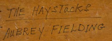 Aubrey Fielding; The Haystacks, Herts., England