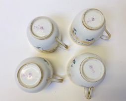 A Bloor Derby part-dessert, tea and coffee service, 1782 - 1825