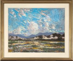 Robert Gwelo Goodman; Landscape with Spring Flowers