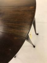 A Queen Anne style mahogany gate-leg table