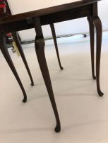 A Queen Anne style mahogany gate-leg table
