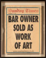 Ed Young and Andrew Lamprecht; Bar Owner Sold as Work of Art, three