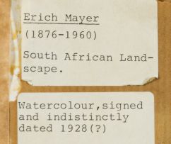 Erich Mayer; South African Landscape