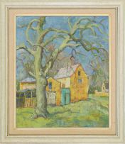 Gregoire Boonzaier; House and Large Tree