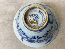 Two Chinese Provincial blue and white bowls, Qing Dynasty, 19th century