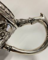 A George III silver teapot, Thomas Harper, Thomas Hobbs, Thomas Holland, London, 1805