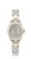 Rolex stainless steel and yellow gold Oyster Perpetual Lady-Datejust wristwatch, Ref 79163, 2000