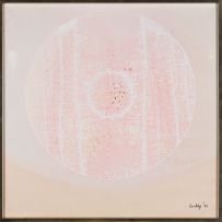Larry Scully; Abstract Composition in Pink