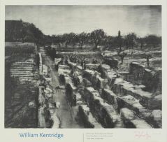 William Kentridge; William Kentridge, Paleis voor Schone Kunsten Brussel, exhibition poster