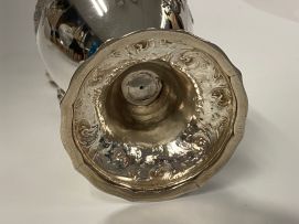 A Victorian silver claret jug, AB Savory & Sons, London, 1859
