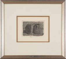 Giorgio Morandi; Piccola natura morta con tre oggetti (Small Still Life with Three Objects)