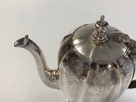 An Irish silver coffee pot, Royal Irish Silver Co, Dublin, 1973